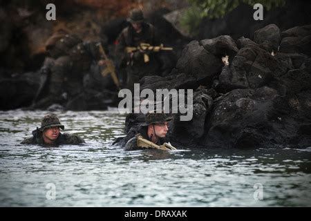 Marines With Rd Reconnaissance Battalion Rd Marine Division And