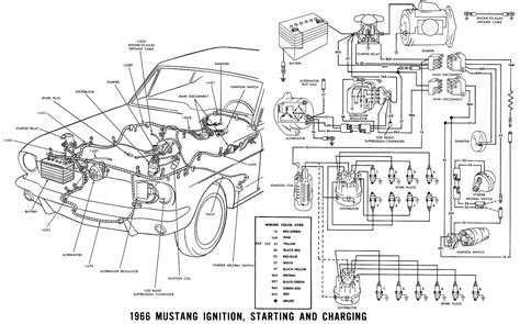 1966 Mustang 6 Cylinder Wiring Diagram