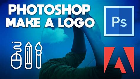 Photoshop Tutorial How To Make A Logo In Photoshop Youtube
