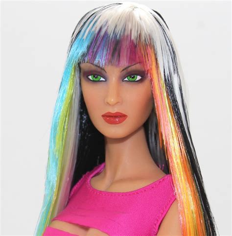 Rainbow Doll Wig By Denisa Medrano