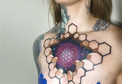 Tatuajes En 3d Más De 55 Ideas En Fotos Para Que Te Inspires Con Imágenes Tatuajes Cuello