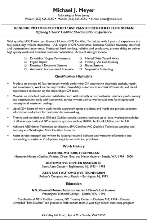 The title automobile mechanic designates employees engaged in the servicing, repairing, reconditioning, fitting, and maintaining of automotive and trailer. Automotive Mechanic | Engineering resume templates, Resume examples, Sample resume