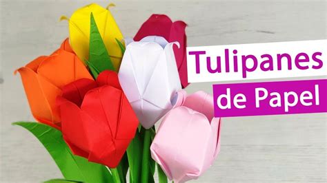 Sin manchas de flores, papel tapiz. Tulipán de papel fácil y bonito - Flores de papel fáciles ...