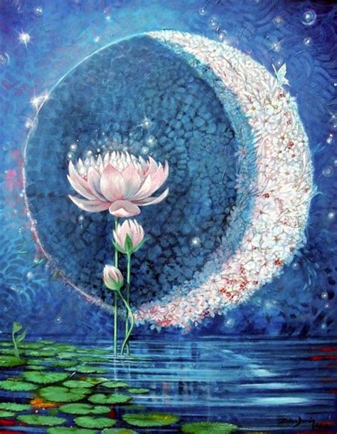 40 Peaceful Lotus Flower Painting Ideas Bored Art Lotus Art Lotus