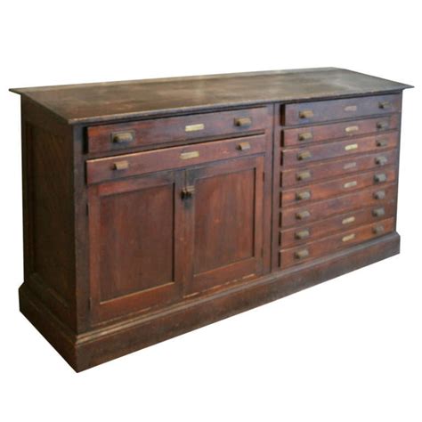 Metal maps can literally be hard, but materialize makes them easy! Surveyor's Bureau 1905 Multi- Drawer Map Cabinet at 1stdibs
