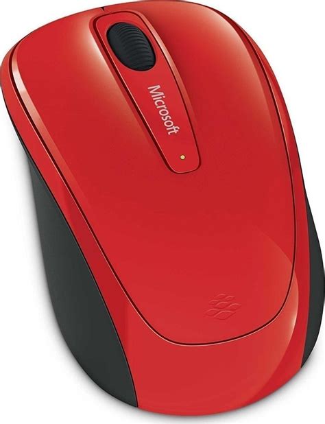 Microsoft Wireless Mobile Mouse 3500 Flame Red Skroutzgr