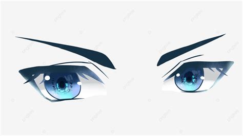Personagens De Anime Com Olhos Azuis PNG Personagem De Desenho