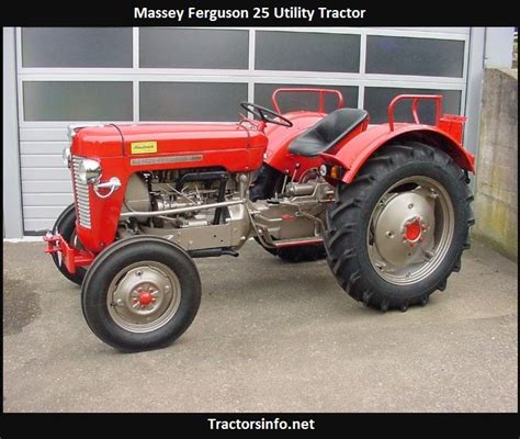 Massey Ferguson 25 Hp Tractor Price Specs Review 2023