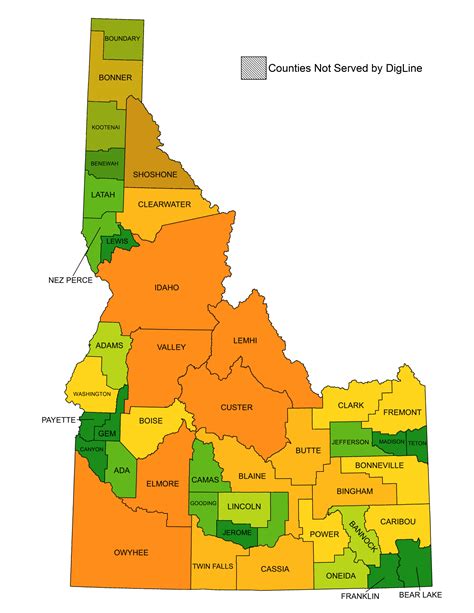 Members By County — Idaho Digline