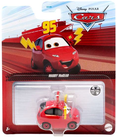 Disney Pixar Cars Metal Maddy Mcgear Diecast Car Kid Fan