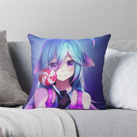 Check spelling or type a new query. "Anime girl Art" Throw Pillow by lemonbaN | Redbubble