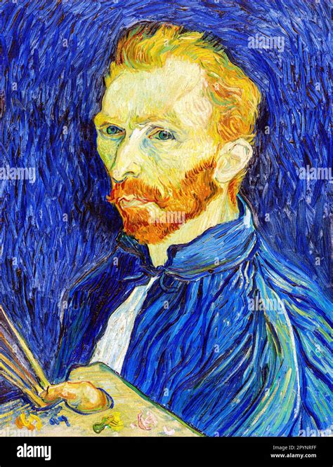 Self Portrait By Vincent Van Gogh Original From The National Gallery