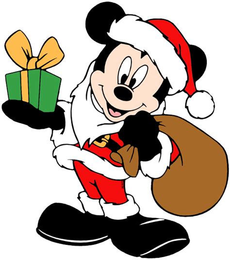 Whether on his own or with his friends minnie mouse, donald duck, pluto, goofy, daisy duck and chip'n'dale, mickey shares his adventures with us all and shows the true meaning of long lasting friendship. Mickey Mouse Christmas Clip Art | Disney Clip Art Galore