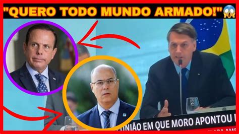 Os ministros do turismo da cplp ou seus representantes de angola, brasil, cabo verde, moçambique, guine. BOLSONARO XINGA GOVERNADORES E DEFENDE ARMAMENTO DA ...
