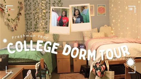 2023 College Dorm Tour Freshman Year Youtube