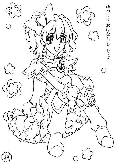 Pretty Cure Coloring Pages Coloring Pages