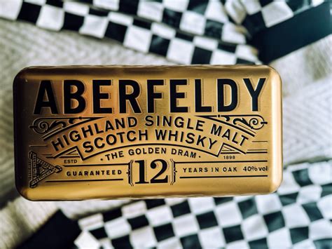 Aberfeldy 12 Gold Bar Limited Edition Gold Piece For Gold Pieces