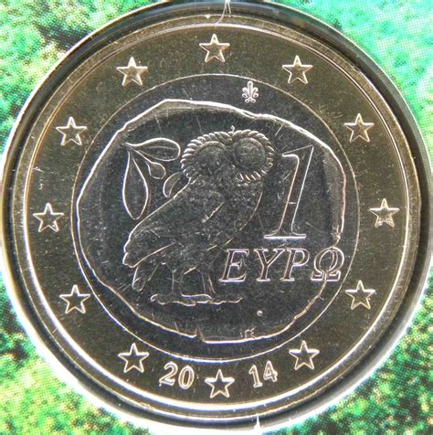 Greece Euro Coins Unc 2014 Value Mintage And Images At Euro Coinstv
