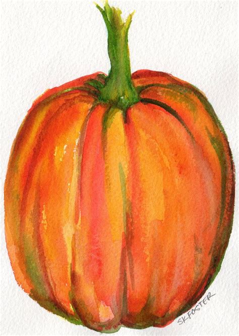 This Item Is Unavailable Etsy Pumpkin Art Watercolor Paintings