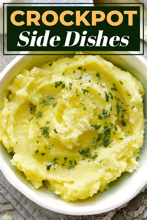 24 Easy Crockpot Side Dishes Insanely Good