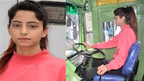 Breaking Stereotypes This 21 Year Old Becomes A Woman Bus Driver In Himachals Hamirpur Imp