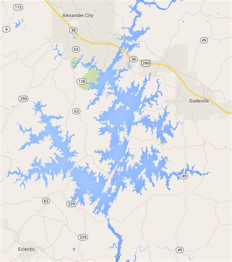The martin dam powerhouse is used to generate hydroelectric power for the alabama power company. The Major Towns Around Lake Martin - Lake Martin Voice ...