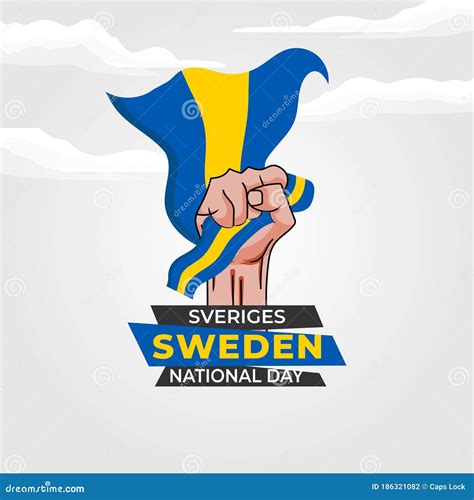 National Day Of Sweden Swedish Sveriges Nationaldag Celebrated