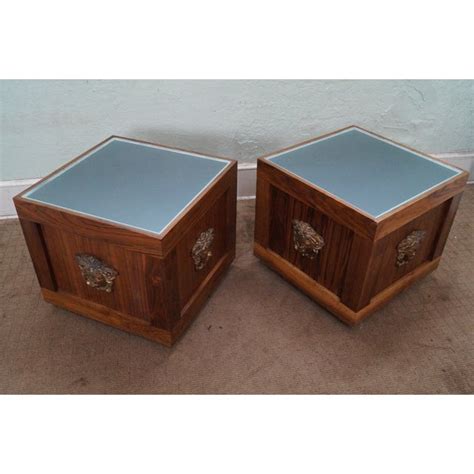 We did not find results for: Solid Walnut Cube End Tables - A Pair | Chairish