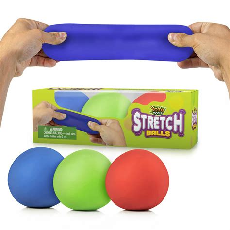 Pull Stretch And Squeeze Balls Yoyatoys