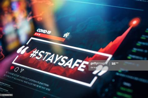 #staysafe. Stay safe hashtag close-up on digital display. A hashtag... | Digital, Close up, Stay ...