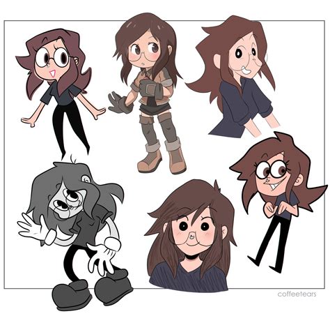 Did A Little Challenge Of Drawing My Oc In Different Art Styles There