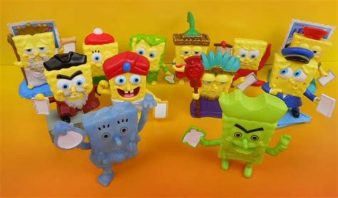 Nicht für kinder unter 3 jahren geeignet wegen verschluckbarer kleinteile. Burger King Jr. Meal Toys 2007 - SpongeBob Atlantis - Kids Time