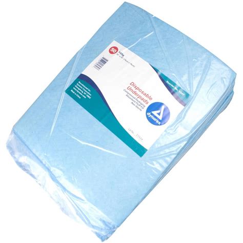 Dynarex Chux Disposable Underpads 50 Count