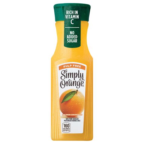 Save On Simply Orange Juice Pulp Free No Added Sugar Order Online