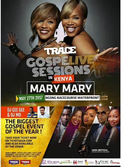 American Gospel Duo Mary Mary Confirm Nairobi Show Set For This Month Nairobi Wire