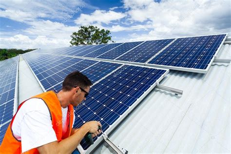 Solar Panel Installation Stock Photo By ©zstockphotos 22938260