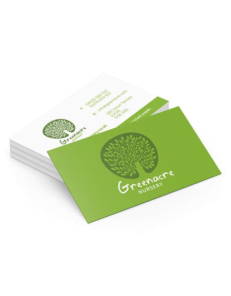 Eco Friendly Business Card Design Templates Natural Eats