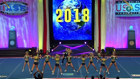 Cheerville Athletics Anarchy 2018 Senior X Small Coed Finals Youtube