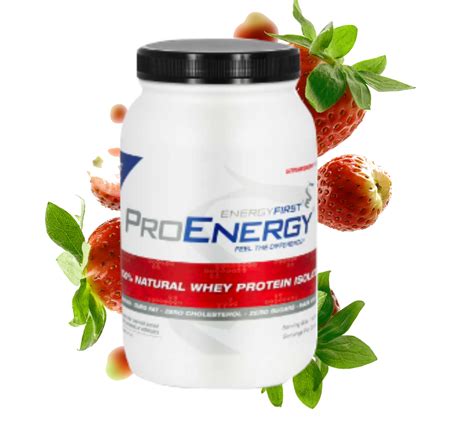Proenergy Strawberry Protein Powder Highest Quality Natural Protein