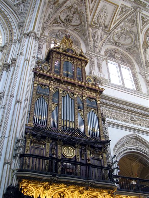 Premium Photo Antique Organ In Church In Cordoba Mezquita Catedral