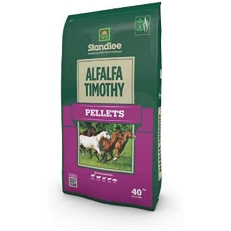 Standlee Hay Company Premium Alfalfatimothy Pellets Forage 40 Bag