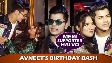 Siddharth Nigam And Avneet Kaurs Cute Moments From The Birthday Bash Aladdin Youtube