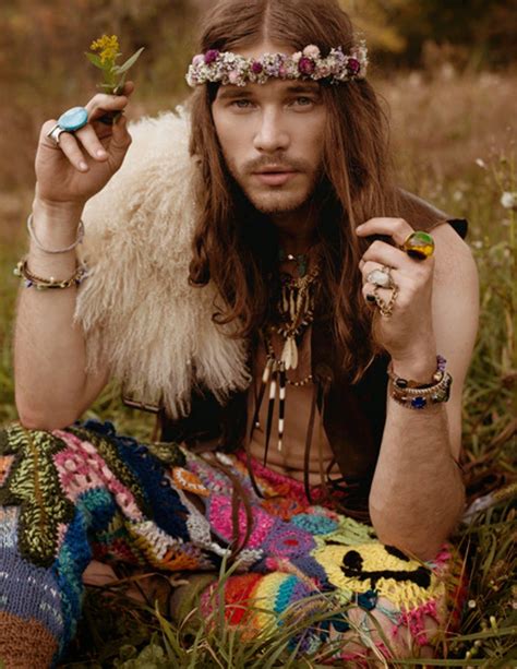Resultado De Imagen Para Hippie Style Mens Editorial Hombre Hippie