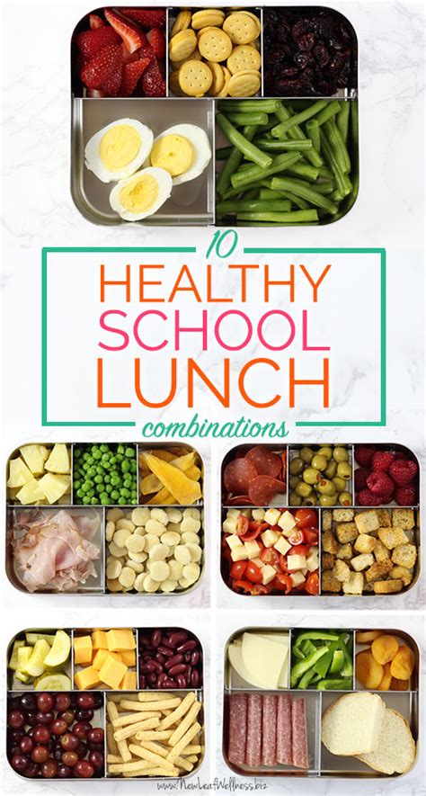 Here are easy recipes to get your kids having fun in the kitchen without breaking out the sugar. 10 Healthy School Lunch Combinations That Kids Love | The ...