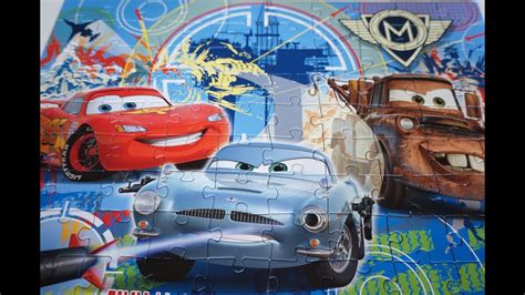 Lightning Mcqueen Puzzle Cars Blixten Disney Pixar Puzzle Pyramid
