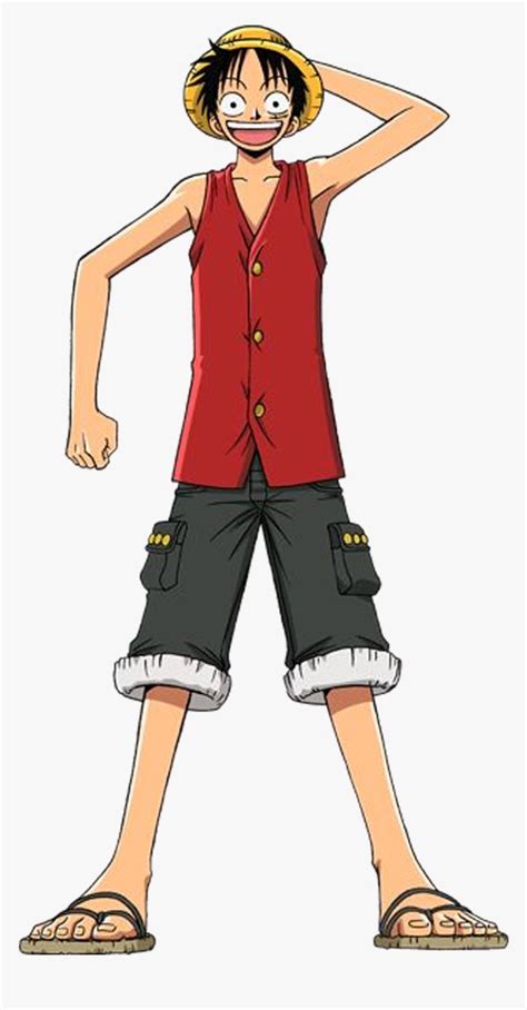 Monkey D Luffy One Piece Full Body Hd Png Download