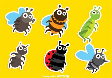 Cartoon Insect Vectors 93867 Vector Art At Vecteezy