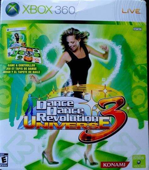 Dancing Stage Universe 2 Song List - USED Complete XBOX 360 Live Dance Dance Revolution Universe 3 With Mat