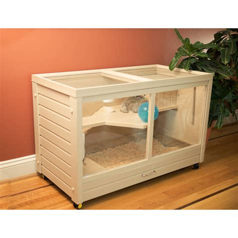 Indoor Rabbit Hutch Cage Small Animal Pet Bunny Hamster Home House