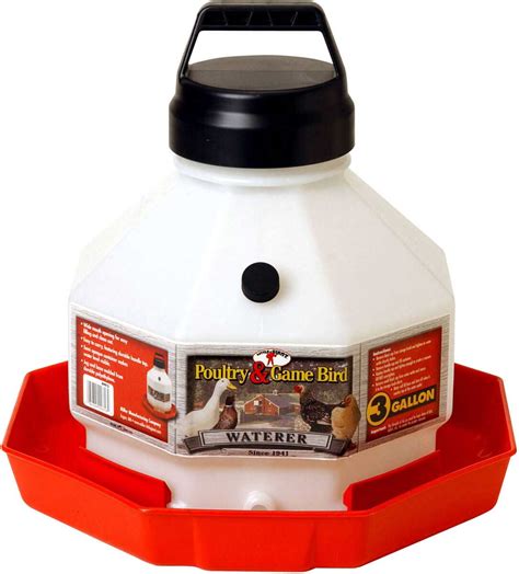 Our flight ready birds are perfect for. Poultry and Game Bird Waterer Little Giant - Waterers ...